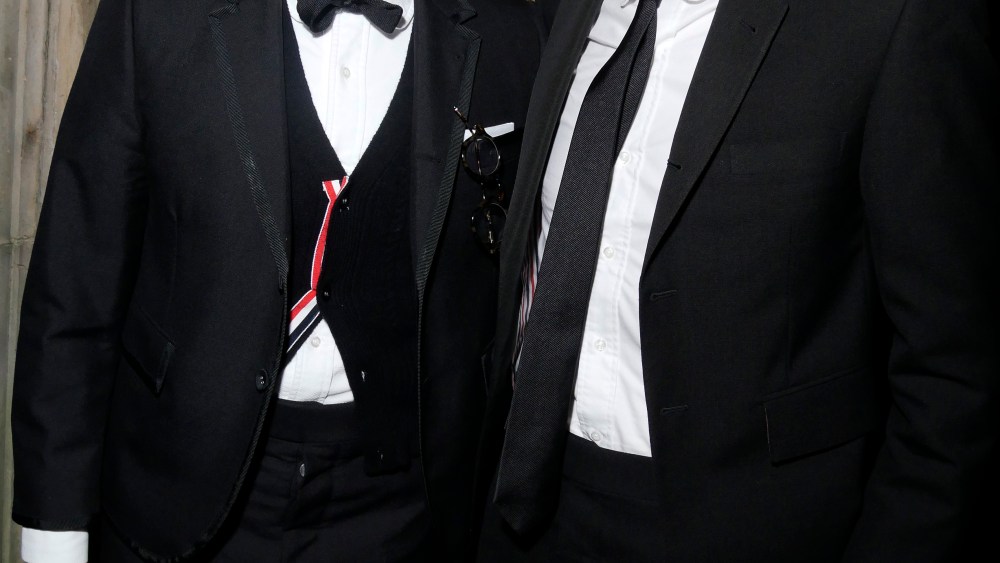 Thom Browne and Andrew Bolton