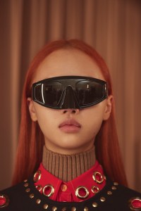 Backstage at Burberry RTW Fall 2021.
