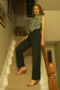 Florence Keith-Roach in Vintage Aquascutum and Max Mara.