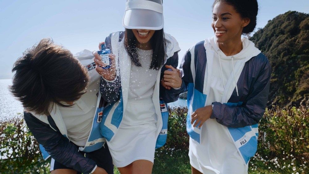 The Acqua di Parma x Fila collaboration.