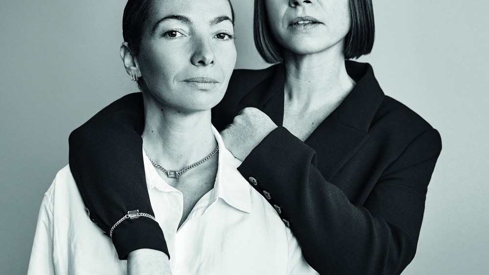 Eroina999 founders Margherita Picardi and Gaia Venuti.