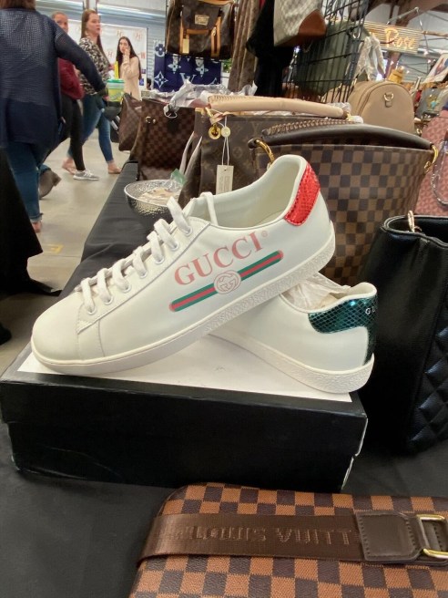 Homeland Security Investigations Dallas special agents seized $1.3 million in counterfeit shoes, bags and goods ripping off Gucci, LV, YSL.