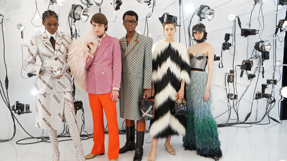 Behind the scene of the gucci Aria collection film