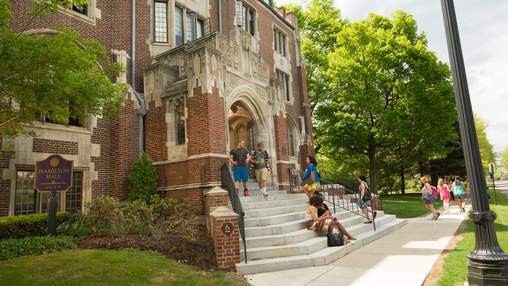 Elmira College's Hamilton Hall.