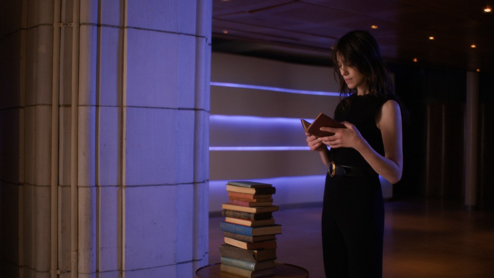 Charlotte Gainsbourg in the Saint Laurent short film "French Water."