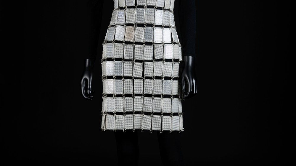 A Paco Rabanne dress from spring 1982.