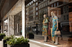 Gucci in London as the shops re-open.