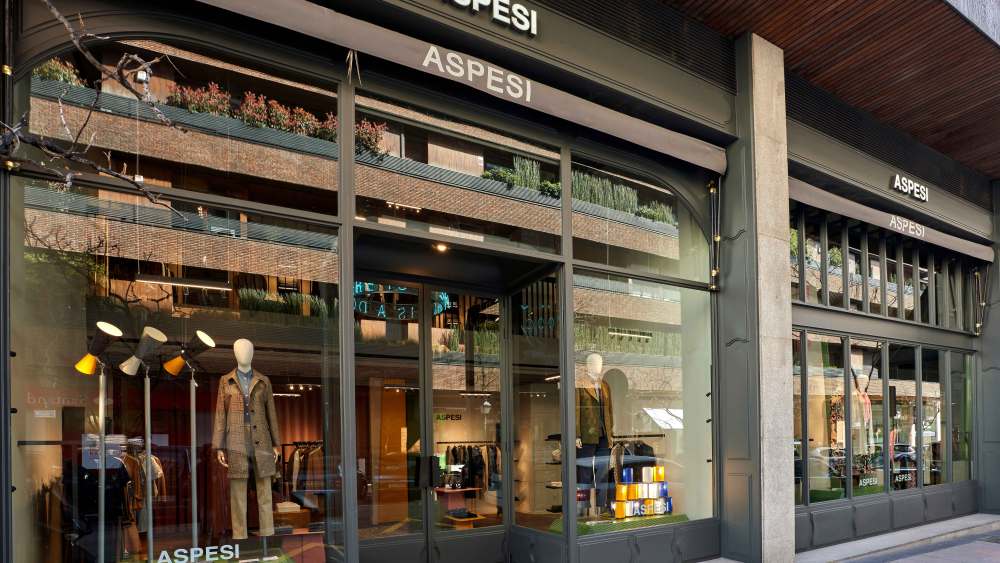 Aspesi new store in Madrid