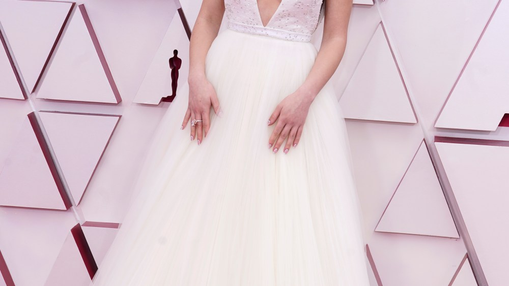 Maria Bakalova on the Oscars 2021 Red Carpet