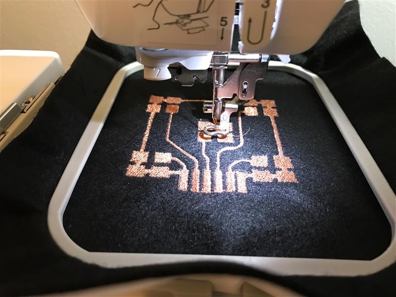 Through a patent-protected manufacturing process, Nextiles uses traditional sewing machines to incorporate the sensors within common threads, such as cotton, polyester, spandex and nylon.