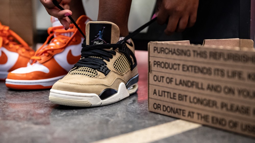 The launch of Nike's circular Refurbished program gives consumers secondhand access to previously worn Air Max and React sneakers and more.