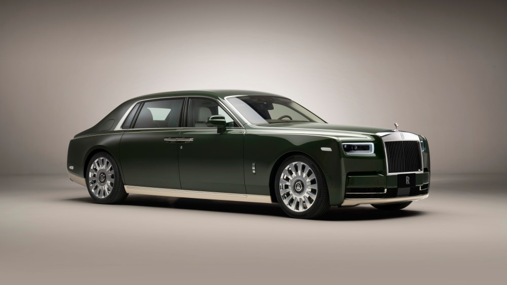 The bespoke Phantom Oribe created by Rolls-Royce and Hermès.