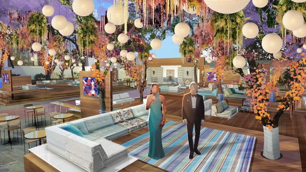 A rendering of the Rockwell Group’s North Patio design planned for Union Station.