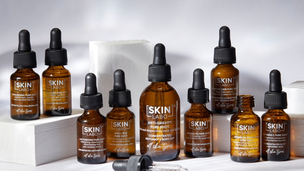 Skinlabo's "shots" are among the brand's bestsellers.