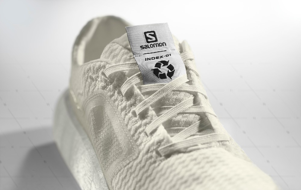 Salomon debuted its ready-to-recycle Index.01 performance running shoe