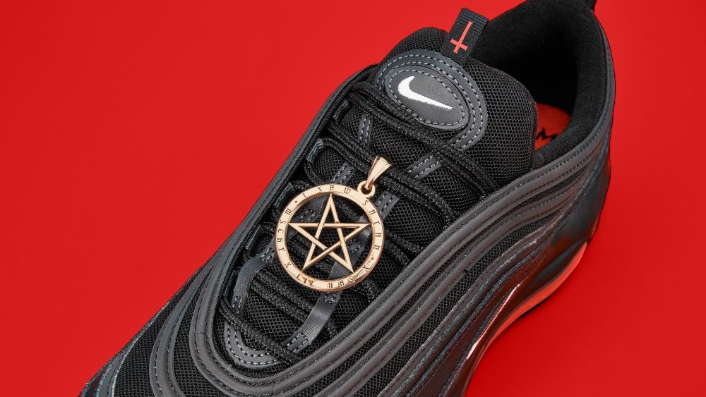 MSCHF used Nike Air Max 97s to create its Satan Shoes.