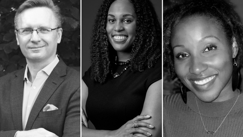Artur Litarowicz, Anitra Marsh and Tomeka Williams