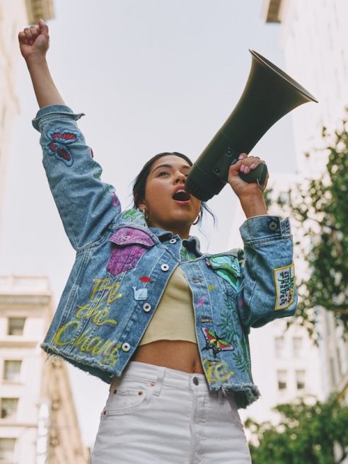 Apparel brands and retailers ramped up their Earth Day promotions this year, focusing on circularity and giving back.