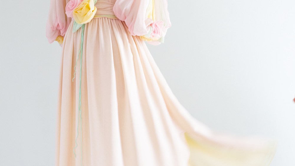 A dress from Xtabay's vintage clothing boutique.