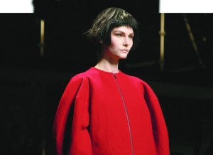 "Its just about giving ease to women," says Alber Elbaz of his modern approach to fashion. Here, a look from fall 2007.
