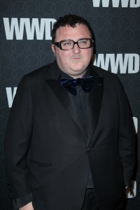 Lanvin's Alber Elbaz attends WWD's 100th anniversary party at Cipriani.