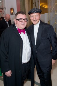 Alber Elbaz and Stephen Jones
