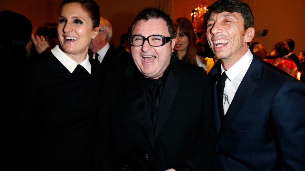 Maria Grazia Chiuri, Alber Elbaz and Pierpaolo Piccioli