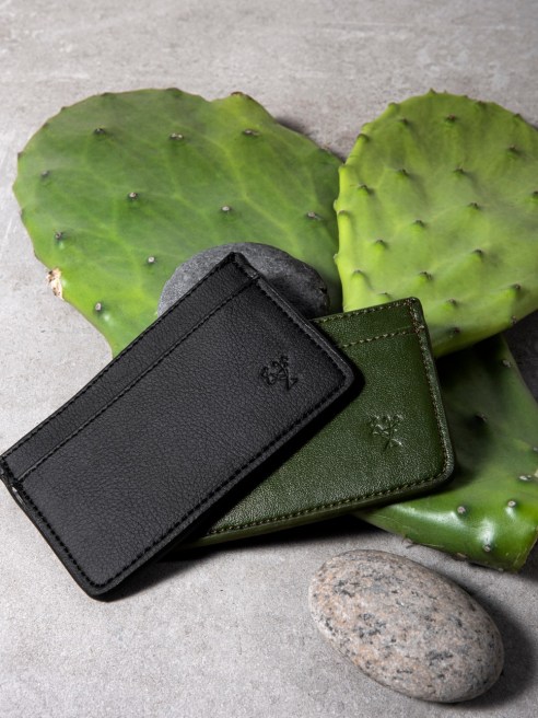 The small leather goods label is attempting to bring greater awareness to its range of cactus leather products.