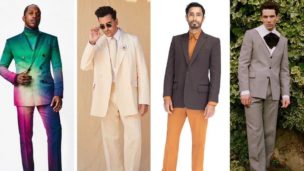 Men's Fashion at Awards Season: Leslie Odom Jr., Dan Levy and More
