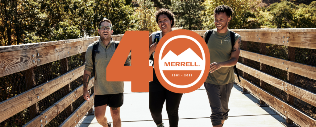 Merrell is also partnering with Vice to recognize its “Future 40 Under 40,” which will honor 40 change makers under 40 years old who embody the campaign’s values.