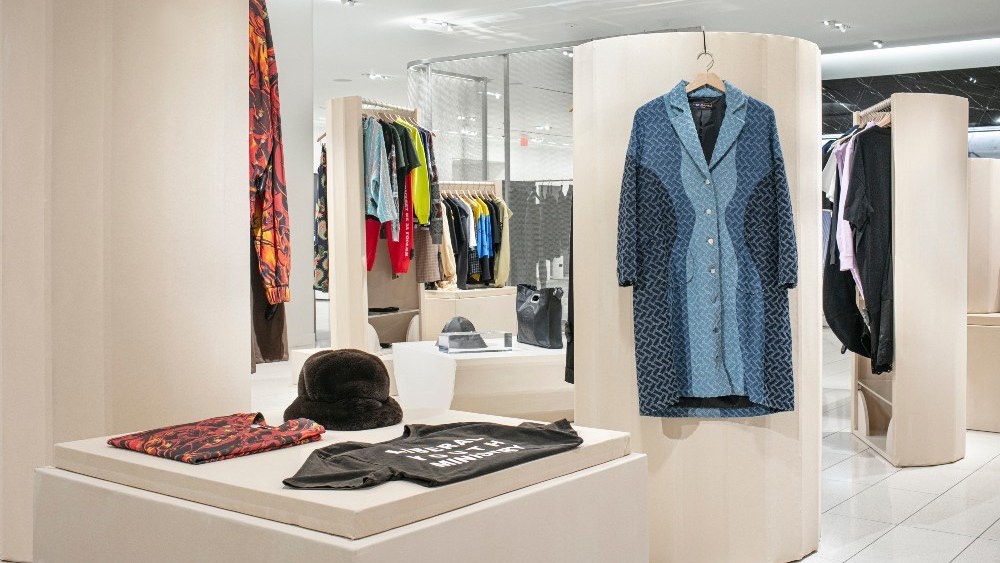 Nordstrom Space x Dover Street Market Paris shop view.