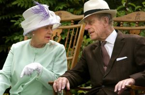 Queen Elizabeth II and Prince Philip, Duke of Edinburgh during a musical performance. The Royal couple celebrated their platinum wedding anniversary on November 20, 2017.