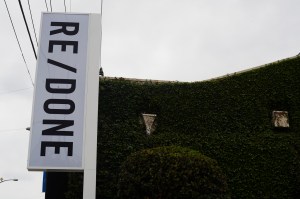 A look inside Re/Done’s Melrose Avenue store.