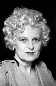 Designer Vivienne Westwood poses for portraits on September 16, 1996.