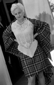 Vivienne Westwood poses for portraits in New York City on September 12, 1994.
