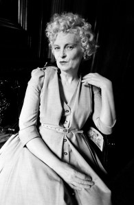 Designer Vivienne Westwood poses for portraits on September 16, 1996.
