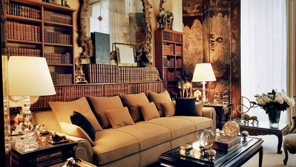 The salon at Gabrielle Chanel's apartment on 31, rue Cambon in Paris.