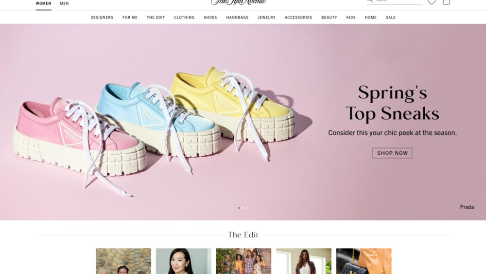 Saks.com To Test a Marketplace, Investments Ahead