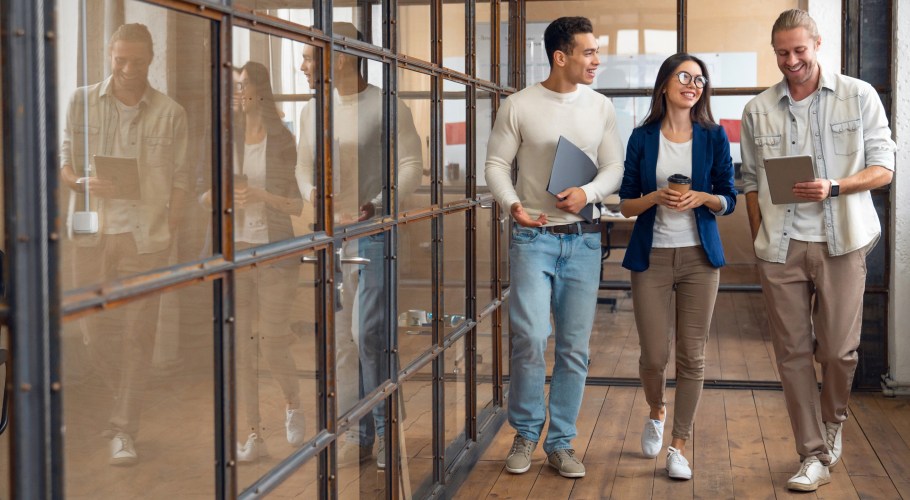As vaccinated workers return to offices, casual and comfortable will play major roles in the new definition of professional attire.