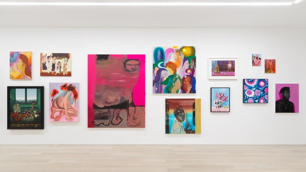Installation view of "Salon de Peinture."