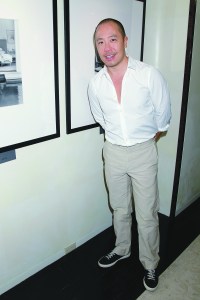 Fashion designer Derek Lam in New York.