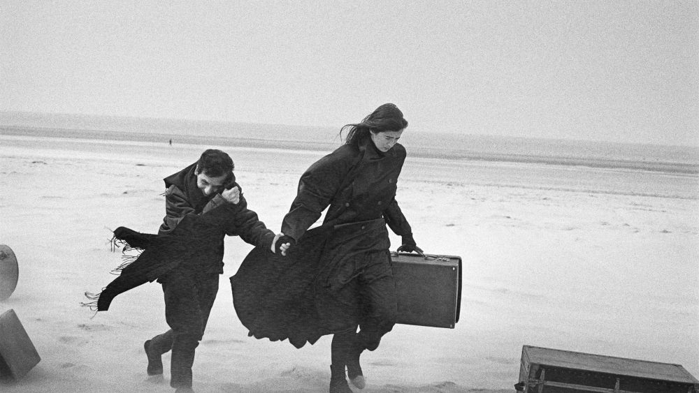 Azzedine Alaïa and Linda Spierings, Le Touquet, 1986