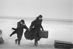 Azzedine Alaïa and Linda Spierings, Le Touquet, 1986