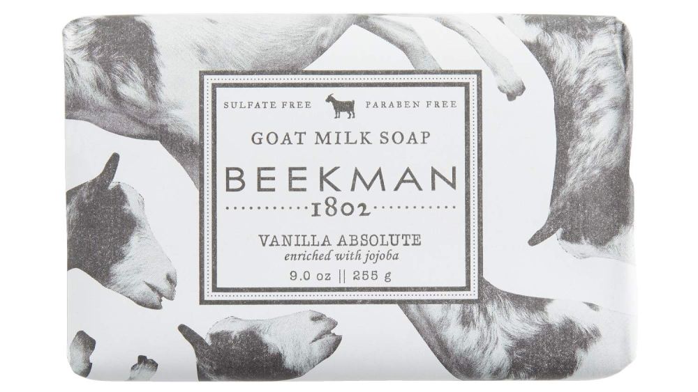 Beekman 1802 Vanilla Absolute Bar Soap, best natural bar soaps