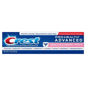 Crest Pro-Health Advanced Sensitive & Enamel Shield Toothpaste, best toothpastes for sensitive teeth