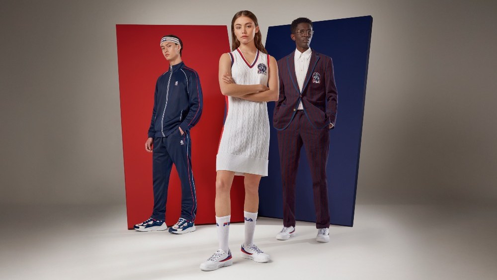 The Brooks Brothers x Fila collection includes performance and lifestyle apparel options