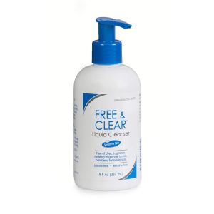 Free & Clear Liquid Cleanser, unscented, fragrance free hand soap