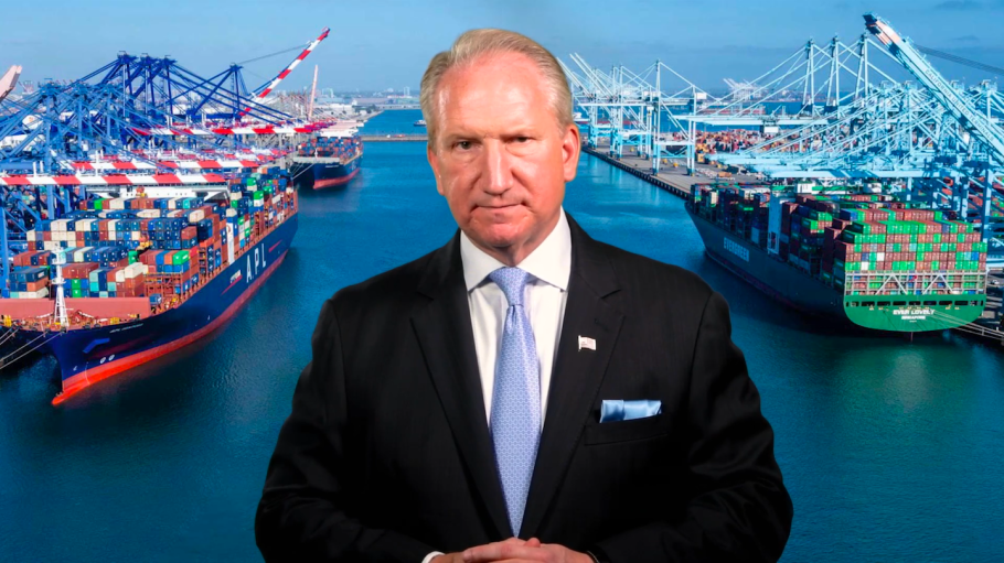 Eugene Seroka, executive director of the Port of Los Angeles, spoke at Sourcing Journal's Hong Kong Sourcing Summit.