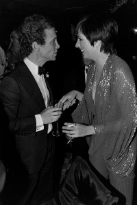 Actor Joel Grey and Liza Minnelli attend Halston Dinner Party for Liza Minnelli at Studio 54 on September 5, 1979.