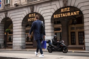 The Ritz in London.